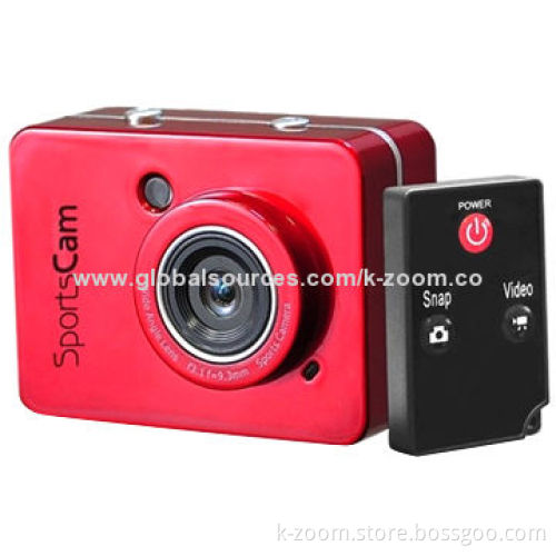 Sport DV with 1,080P Full HD, 1,920 x 1,080P Resolution